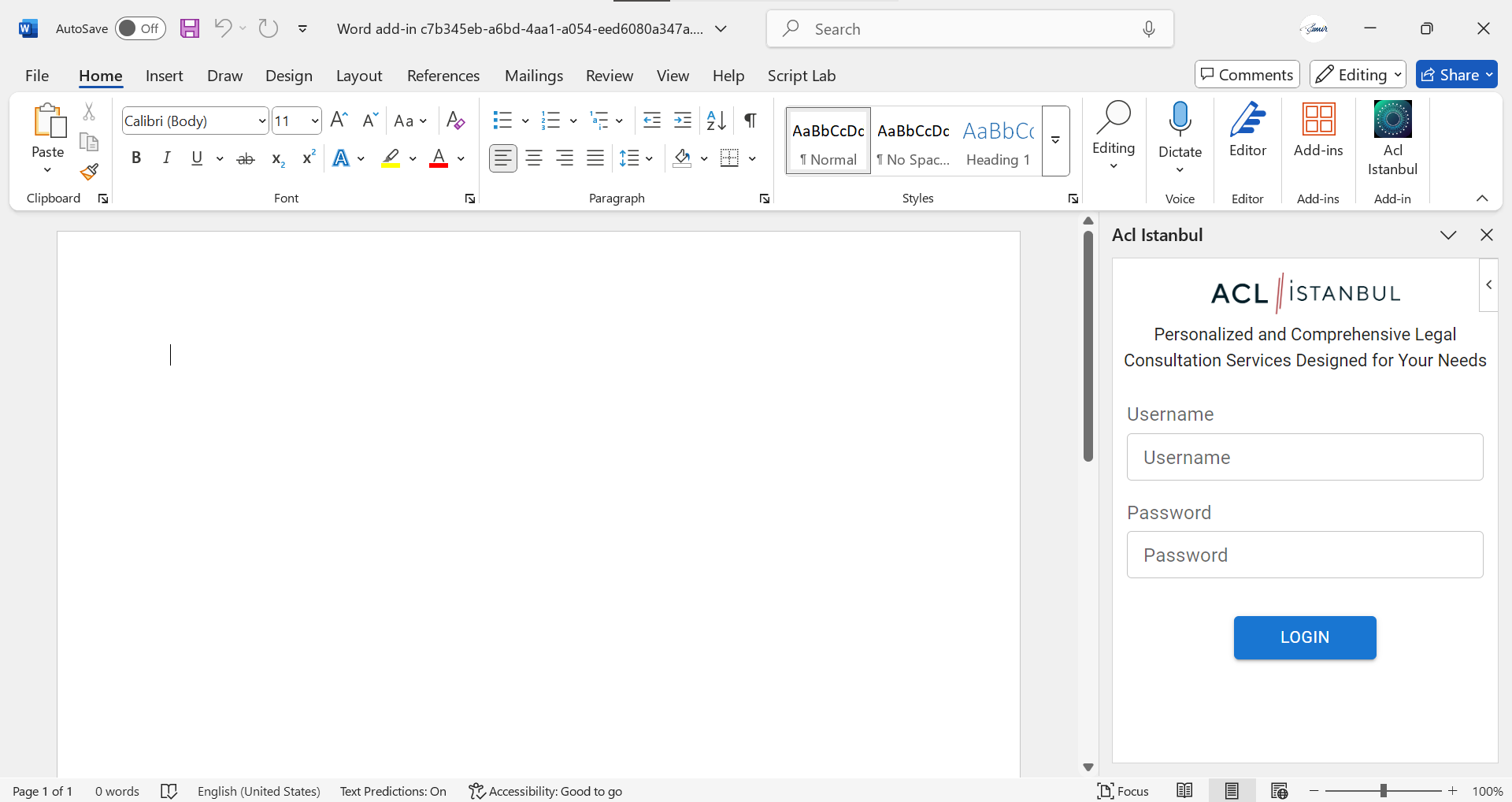 Outlook Add-in