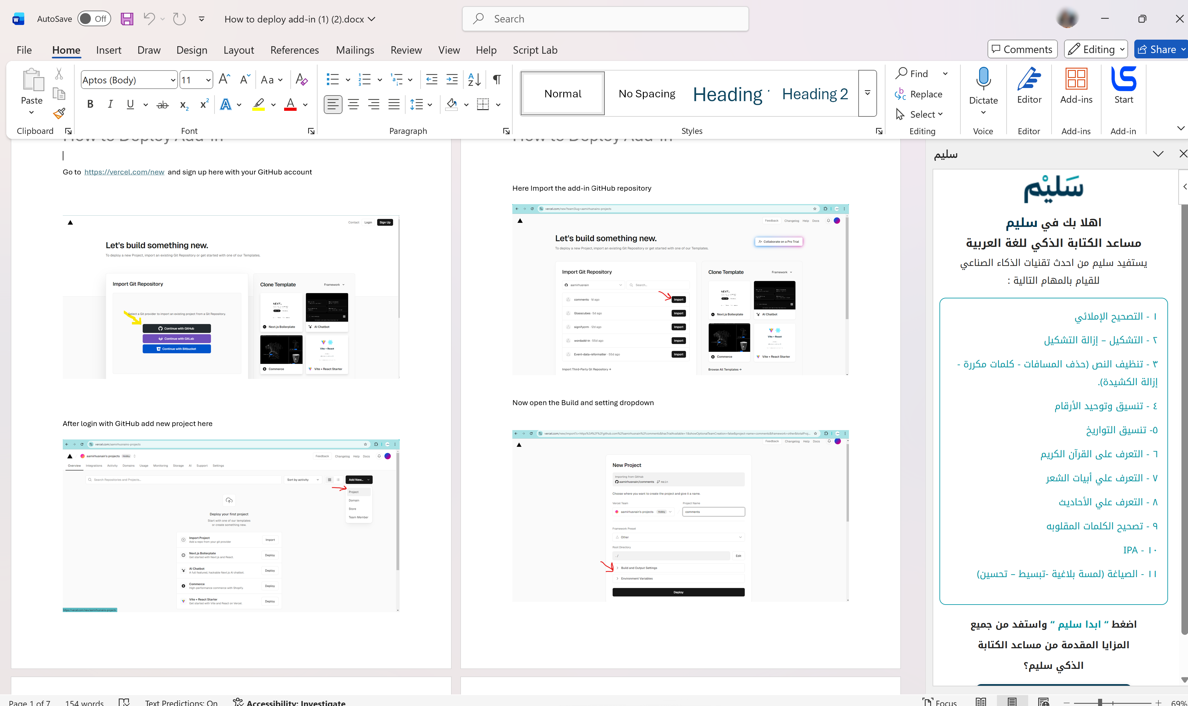 Word Add-in