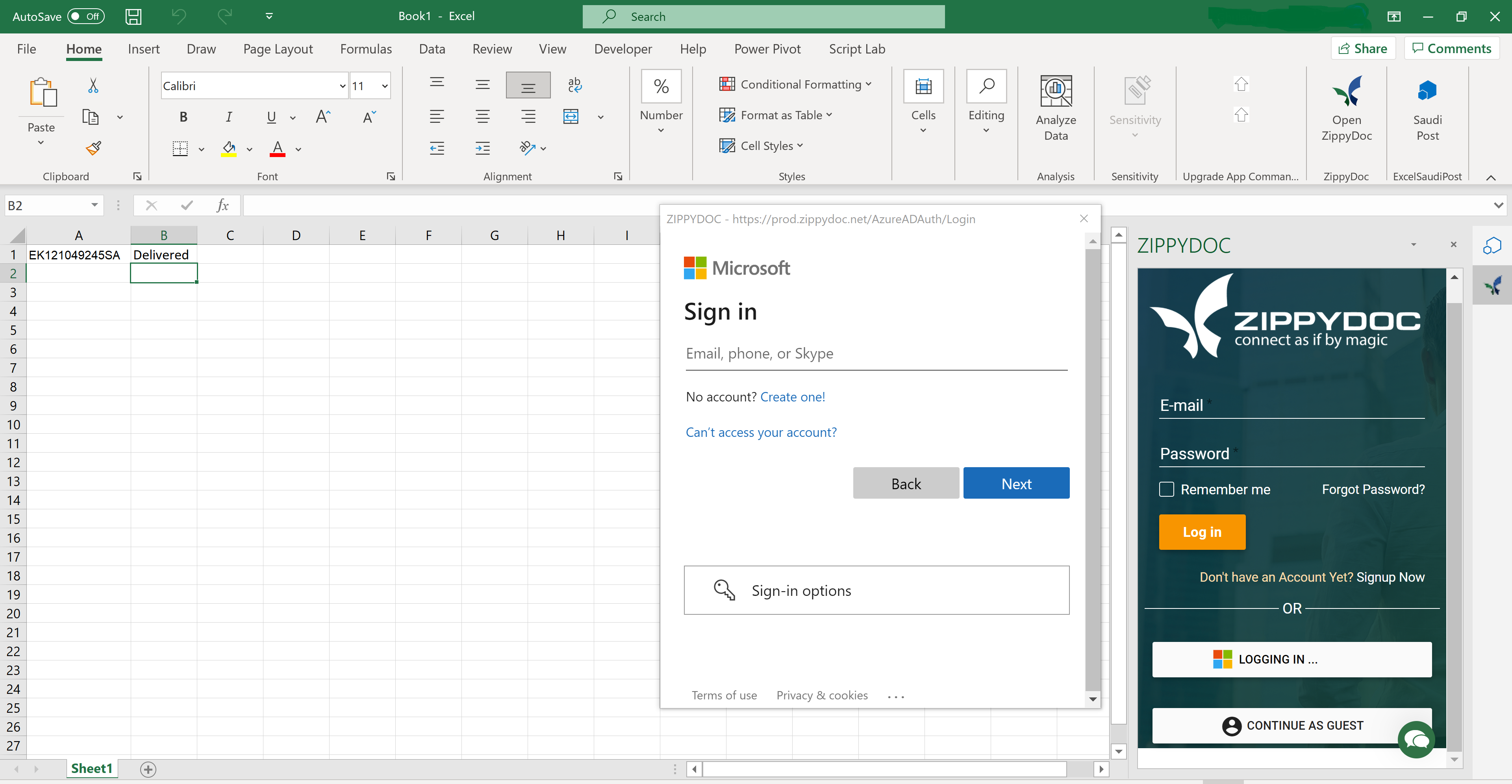 Excel Add-in